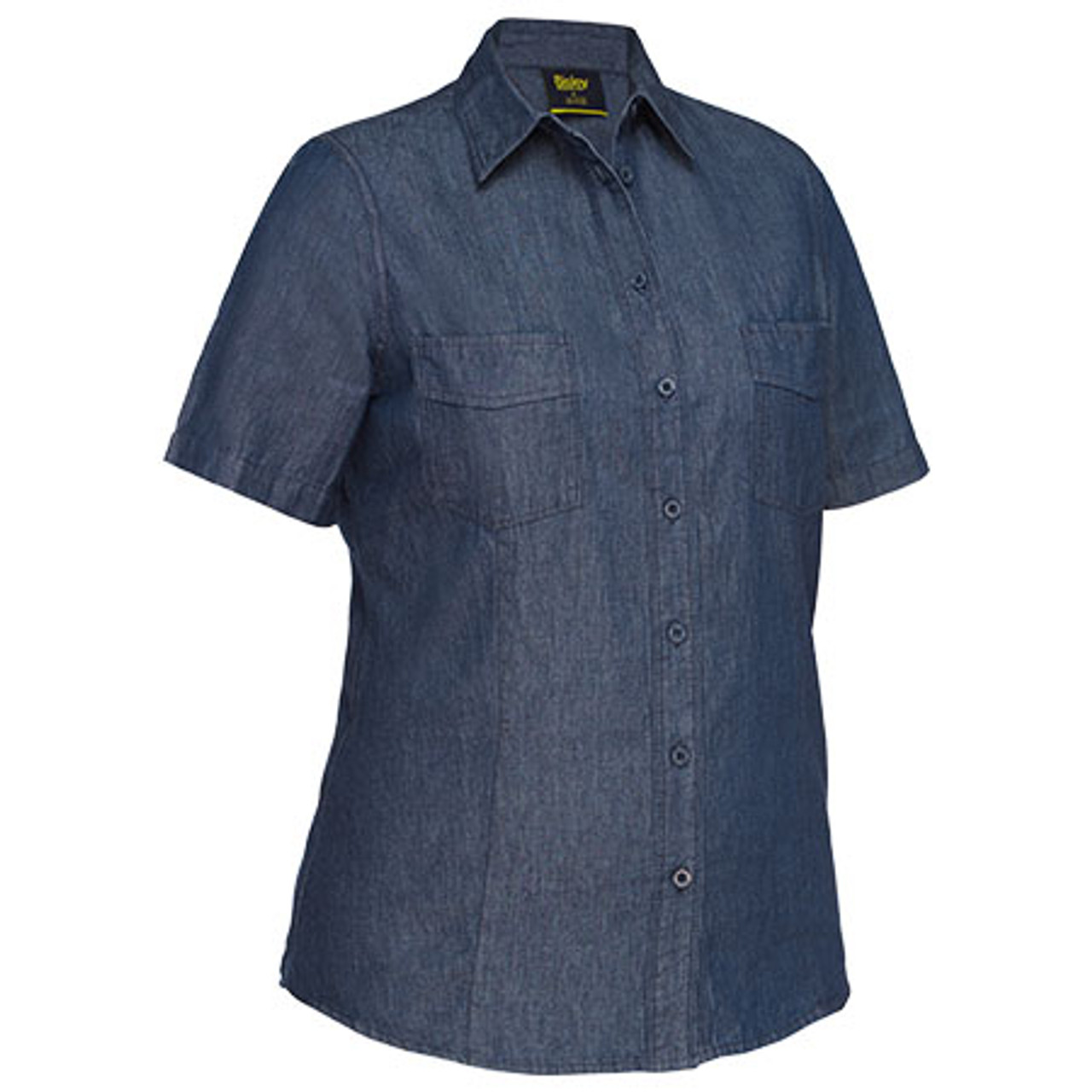 Aggregate 218+ short sleeve denim shirt womens best