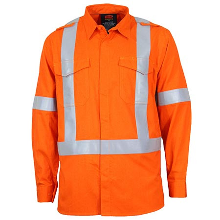 Flame Retardant Hi Vis Work Shirts