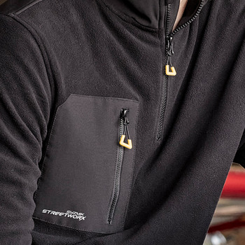 ZT210 - Unisex Streetworx Lightweight 1/4 Zip Polar Fleece