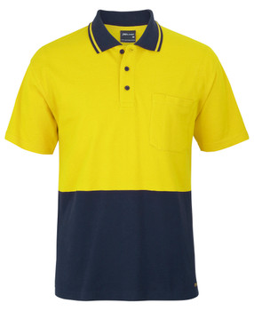 6HVQS - JB's HV S/S Cotton Pique Trad Polo