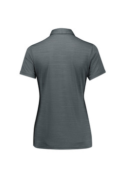 Dark Grey Carbon - Alternate - P410LS - Womens Orbit Short Sleeve Polo