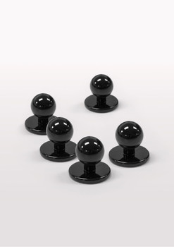 Black - Front - CH235 - Chef Jacket Button