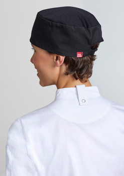 Black - Alternate - CH333 - Mesh Flat Top Hat