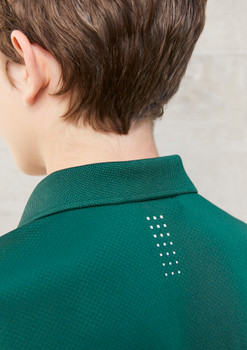 Forest / White - Alternate - P200KS - Kids Balance Short Sleeve Polo