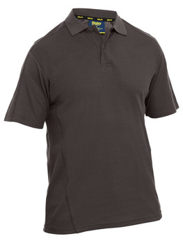 Charcoal - Front - BK1202 - Short Sleeve Polo