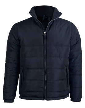 Navy - Front - JK48 - Adult's Heavy Quilted Jacket
