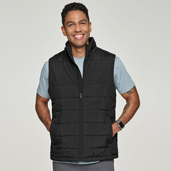 JK61 - Men's Sustainable Insulated Puffer Vest (3D Cut)