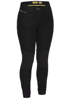 Black - Front - BPL6022 - Women's Flx & Move Shield Panel Pants