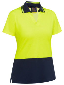 BKL1234 - Women's Hi Vis V-Neck Polo