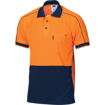 Orange/Navy