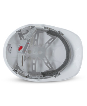 8S001 - JB's Push-Lock Safety Helmet - WHITE (10 Pack)