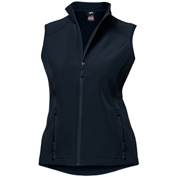 Dark Navy - Front - 2529 - Selwyn Ladies Vest - Aussie Pacific