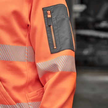 ZT867 - Unisex Streetworx Water Resistant Hoodie with Segmented Tape