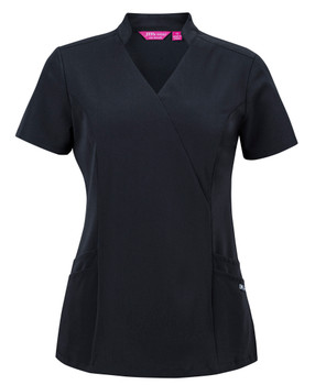 4SMT1 - JB's Ladies NU Mandarin Collar Scrub Top