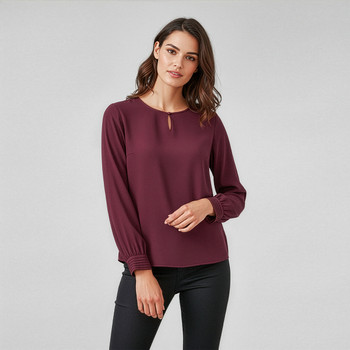 RU569LL - Womens Evelyn Long Sleeve Blouse