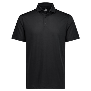 Black - Front - BP2610MS - Mens Phoenix Short Sleeve Polo - Biz Collection