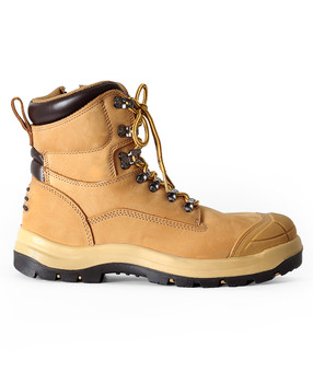 Wheat - Alternate - 9J3 - JB's Roadtrain Puncture Resist Zip Safety Boot