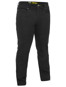 Black - Front - BP6137 - Flx & Move Stretch Denim Jeans