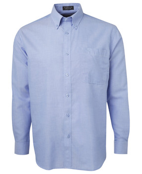 4OS - JB's L/S Oxford Shirt LT Blue -S