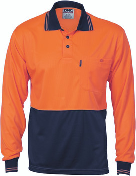 Orange/Navy