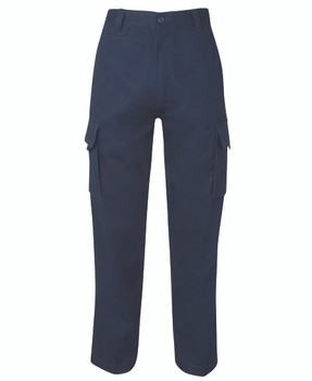 Navy - Front - 6MP - JB's M/Rised W/Cargo Pant -67R