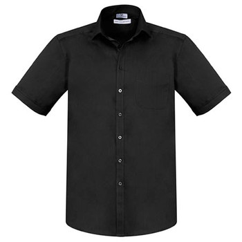Black - S770MS - Mens Monaco Short Sleeve Shirt