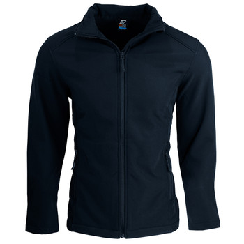 Dark Navy - Front - 1512 - Mens Selwyn Softshell Jacket - Aussie Pacific