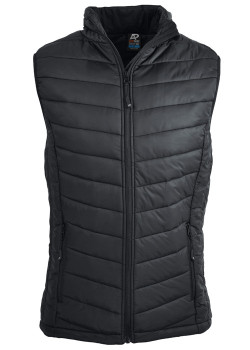 5592 - MENS PUFFER VEST ( BLACK ) - Online Workwear