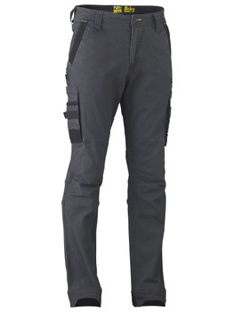Charcoal - Front - BPC6331 - Flx & Move Stretch Utility Cargo Pants