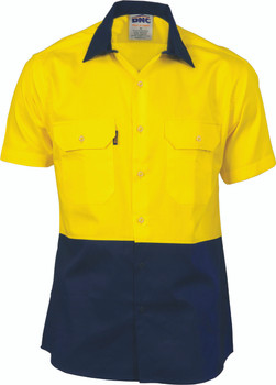 KE-DN-3887 - Men's Hi Vis Cool Breeze Short Sleeve Shirt with 3M Tape — KE  APPAREL