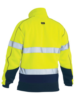 BK6989T - Taped Hi Vis 1/4 Zip Fleece Pullover