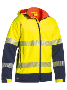 BJ6934T - Taped Hi Vis Ripstop Bonded Fleece Jacket 