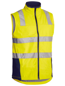 BV0348T - Taped Hi Vis Soft Shell Vest