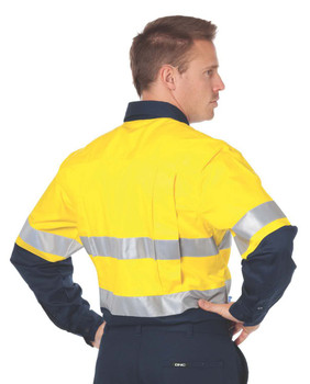 3984 - HIVIS SHIRT W/ 3M 8906 R/TAPE 