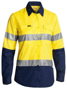 BL6415T - Women's X Airflow Taped Hi Vis Ripstop Shirt
