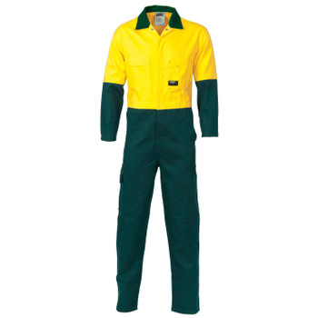 3851 - HiVis Two Tone Cotton Coverall