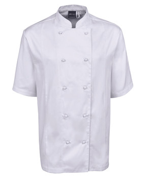 White - Front - 5CVS - JB's S/S VENTED CHEF'S JACKET