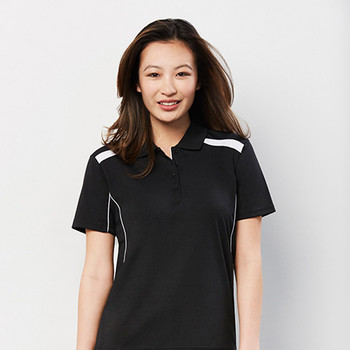 Display - P244LS - Ladies United Short Sleeve Polo - Biz Collection