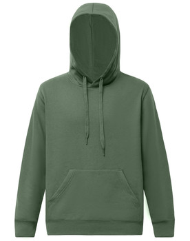 Army Green - Front - FL09 - Unisex Passion Fleece Hoodie - Winning Spirit