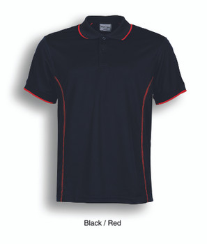 CP0910 - Stitch Feature Essentials-Mens Short Sleeve Polo