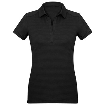 P706LS - Ladies Profile Polo - Black