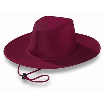 Maroon - 3800A Poly Viscose Slouch Hat - Legend Life