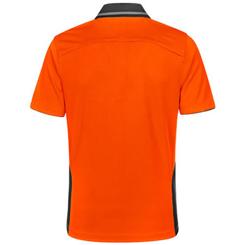 SW79 Unisex Hi-Vis Bamboo Charcoal Vented S/S Polo - Winning Spirit