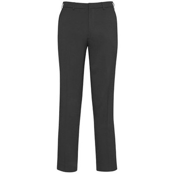Black - 74013 Mens Slimline Pant - Biz Corporates
