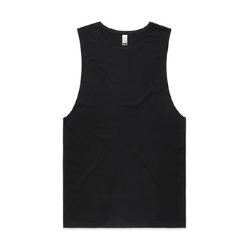 Black - 5025G Mens Barnard Organic Tank - AS Colour