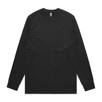 Black - 5071 Mens Classic Long Sleeve Tee - AS Colour