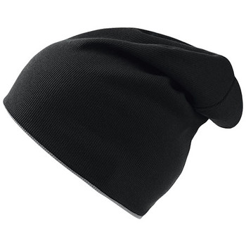 Black-Grey - A4150 Extreme Beanie - Atlantis Headwear