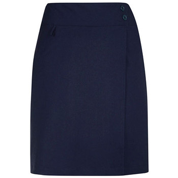 Navy - CL145LS Womens Skort - Biz Care