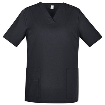 Charcoal - CST141LS Womens Tokyo V-Neck Scrub Top - Biz Care