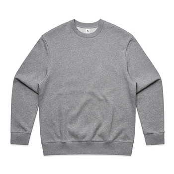 GREY MARLE - 5145 Mens Heavy Crew - AS Colour